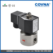 Nuevo producto Solenoide eléctrico de válvula de agua 2WS025-08 / alta presión, normalmente cerrado, VITON, válvula de solenoide eléctrico 12v agua